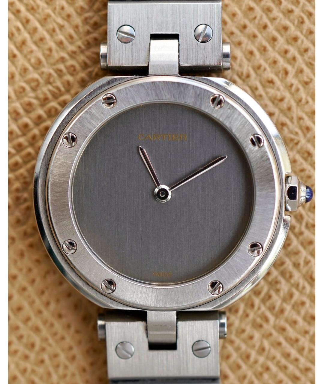 CARTIER Серебряные часы, фото 5