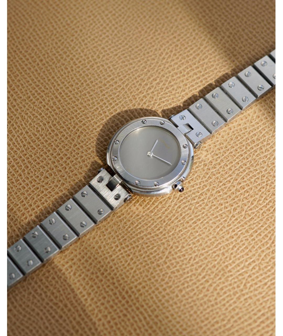 CARTIER Серебряные часы, фото 7