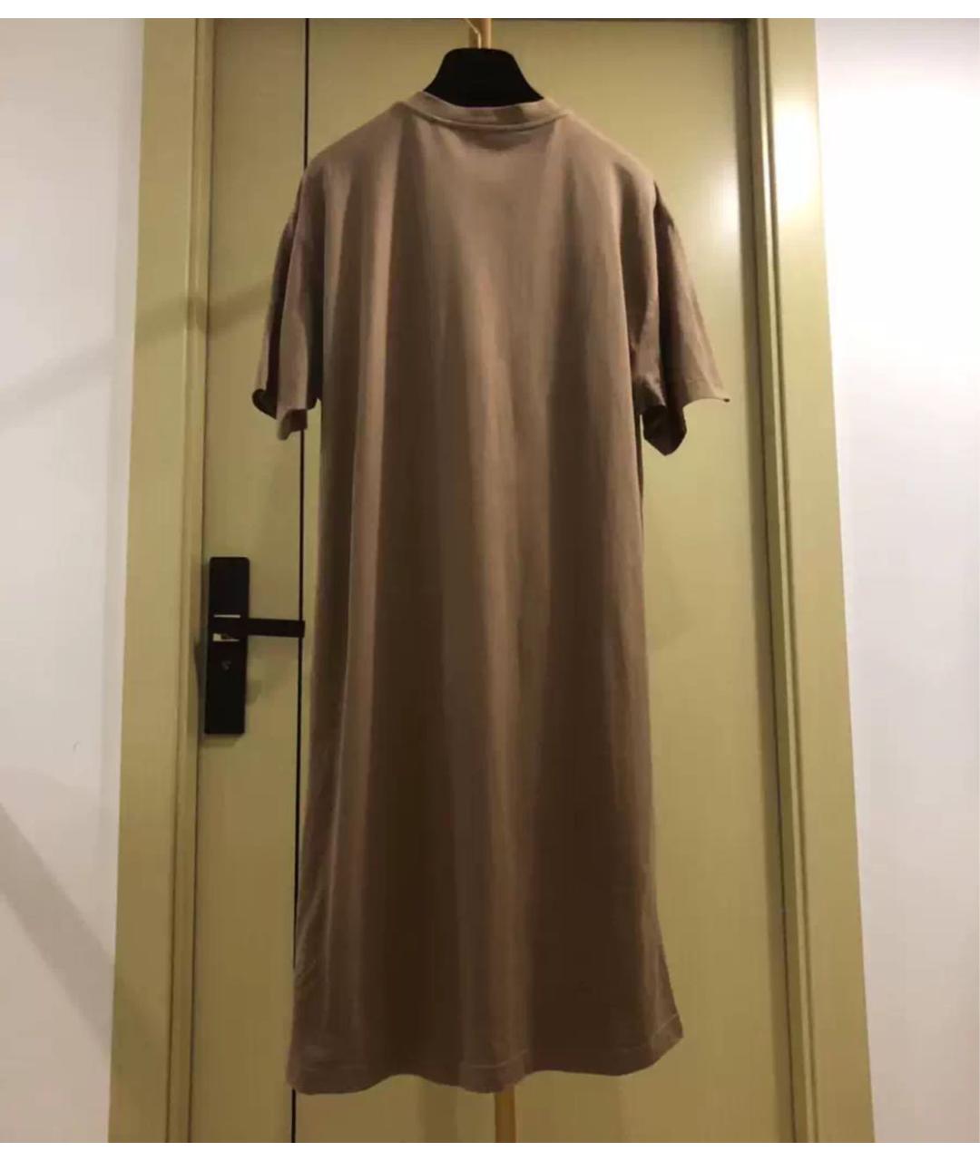 BURBERRY Коричневая футболка, фото 3