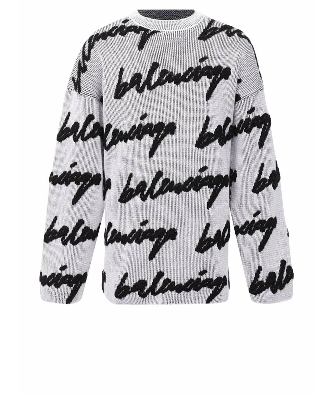 BALENCIAGA Серый джемпер / свитер, фото 1