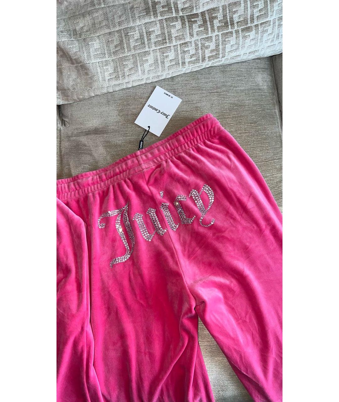 JUICY COUTURE Розовый полиэстеровый спортивные костюмы, фото 4