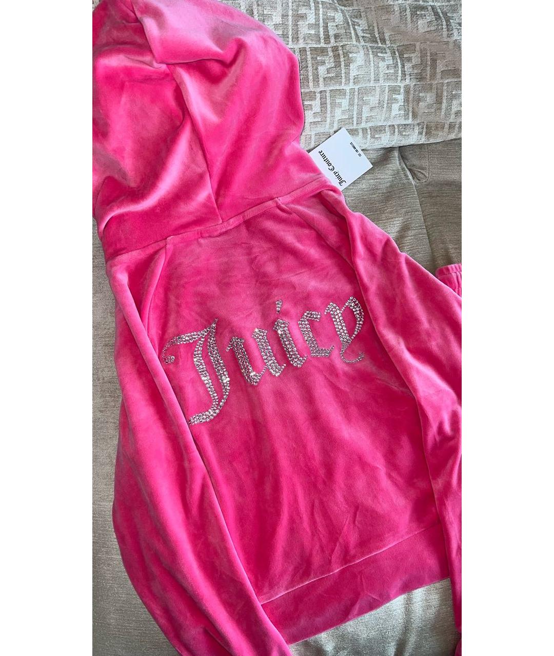JUICY COUTURE Розовый полиэстеровый спортивные костюмы, фото 3