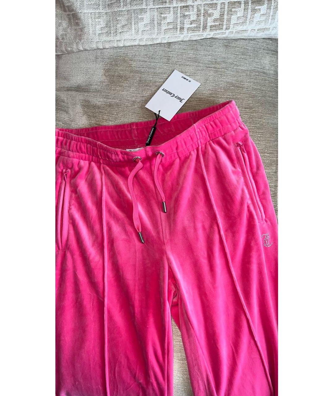 JUICY COUTURE Розовый полиэстеровый спортивные костюмы, фото 6