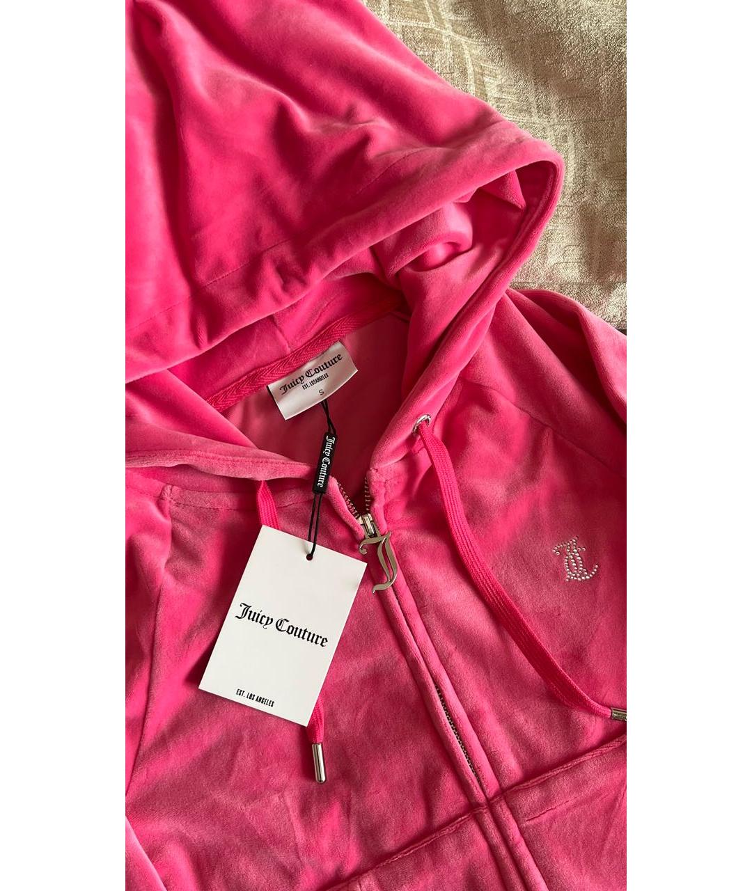 JUICY COUTURE Розовый полиэстеровый спортивные костюмы, фото 8