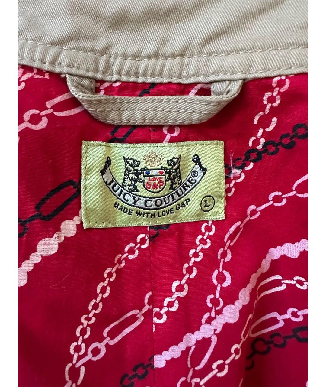 JUICY COUTURE Хаки тренч/плащ, фото 6