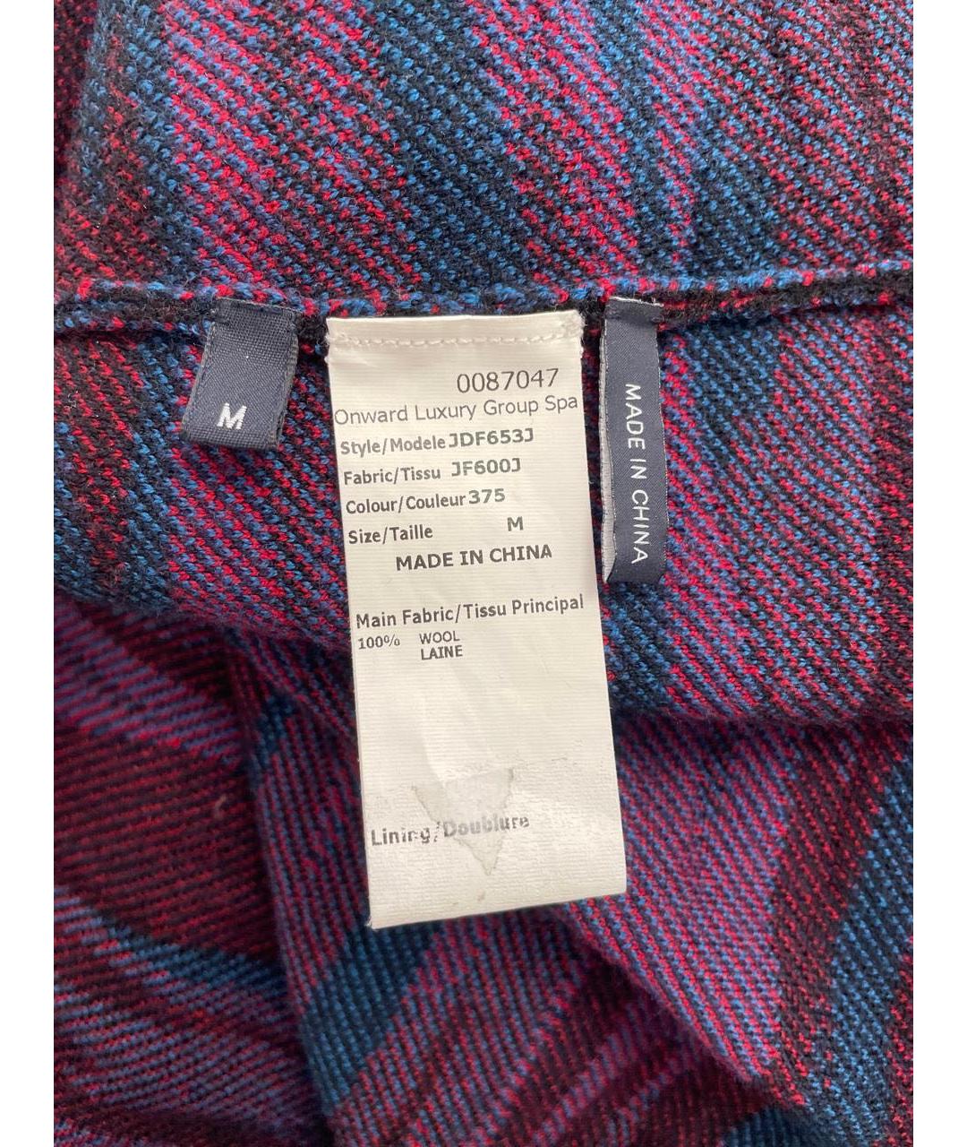 JIL SANDER Мульти шерстяная юбка миди, фото 3