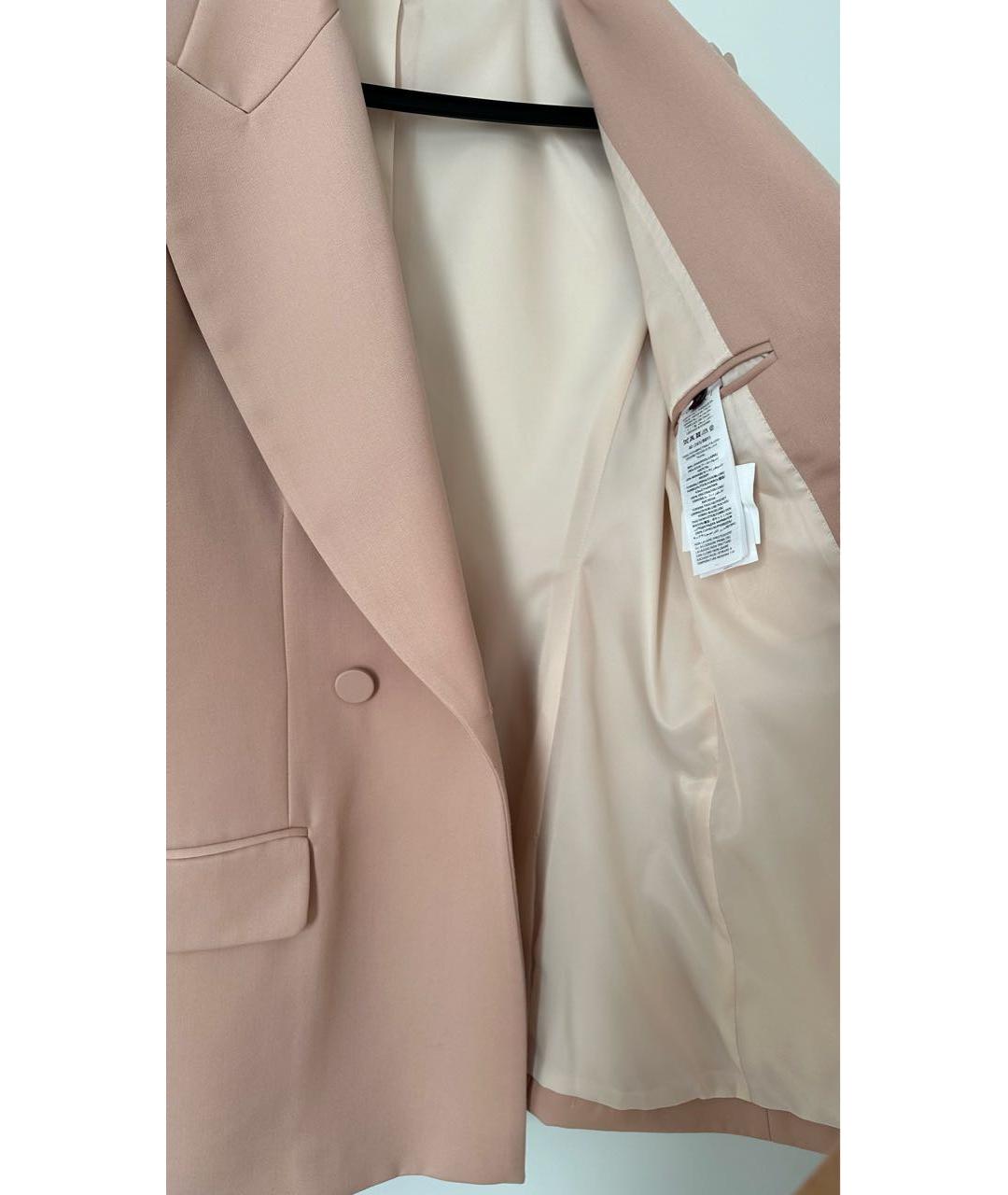 GUCCI Коралловый шерстяной жакет/пиджак, фото 3