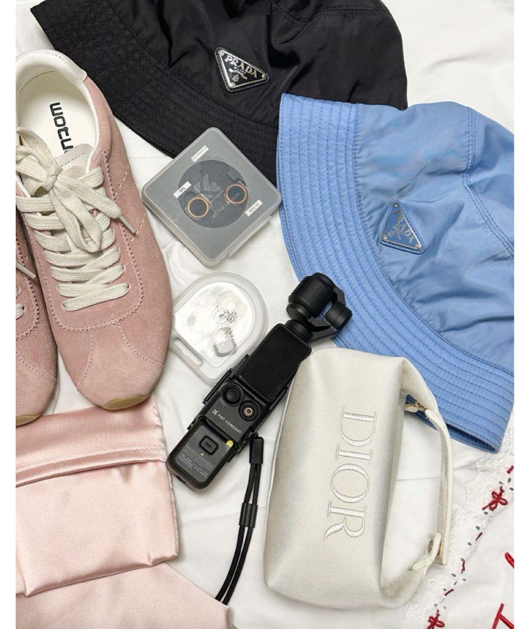 CHRISTIAN DIOR Белая косметичка, фото 2