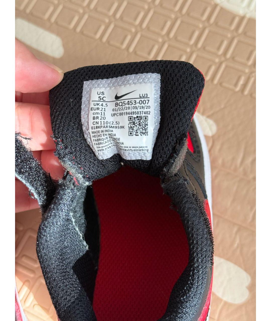 NIKE Черные кеды, фото 6
