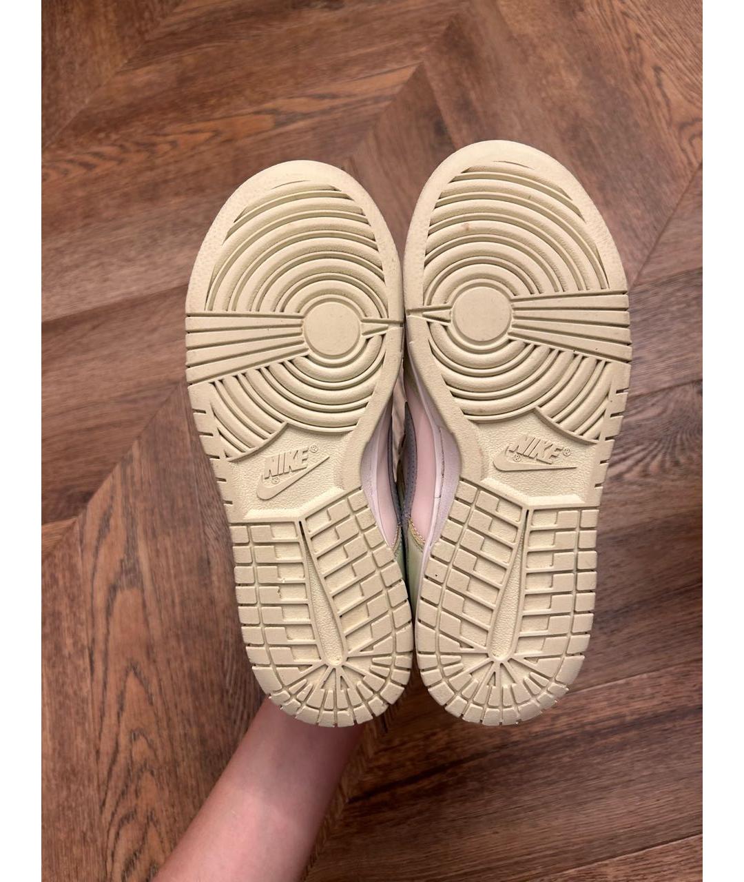 NIKE Мульти кожаные кроссовки, фото 5