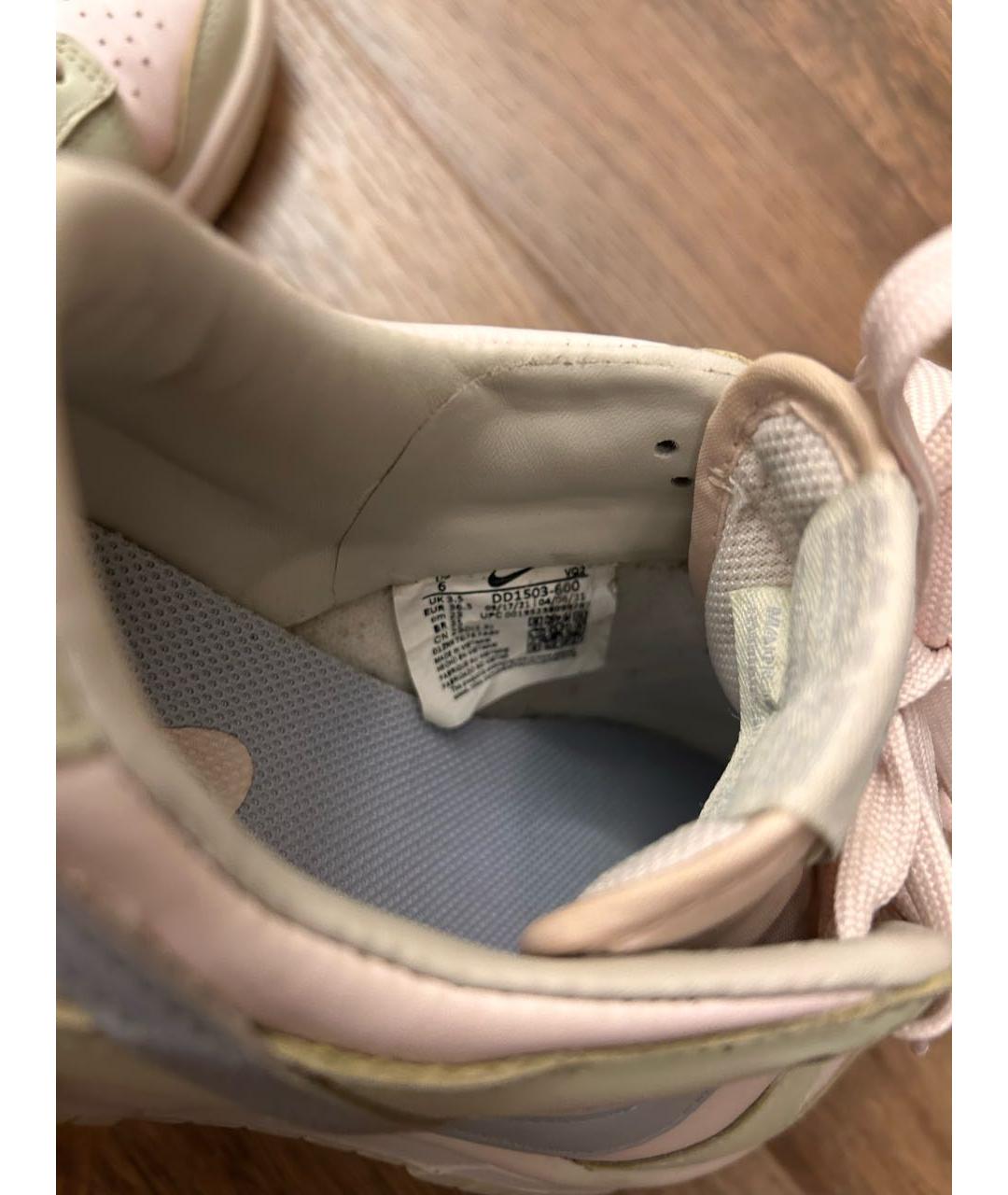 NIKE Мульти кожаные кроссовки, фото 6
