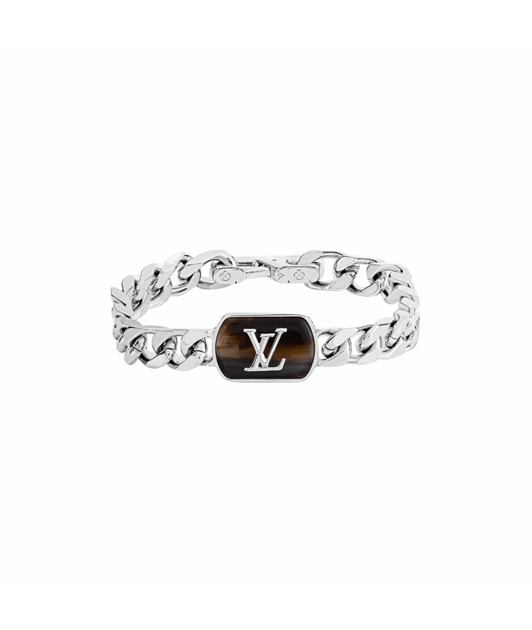 LOUIS VUITTON Серебрянный браслет, фото 1