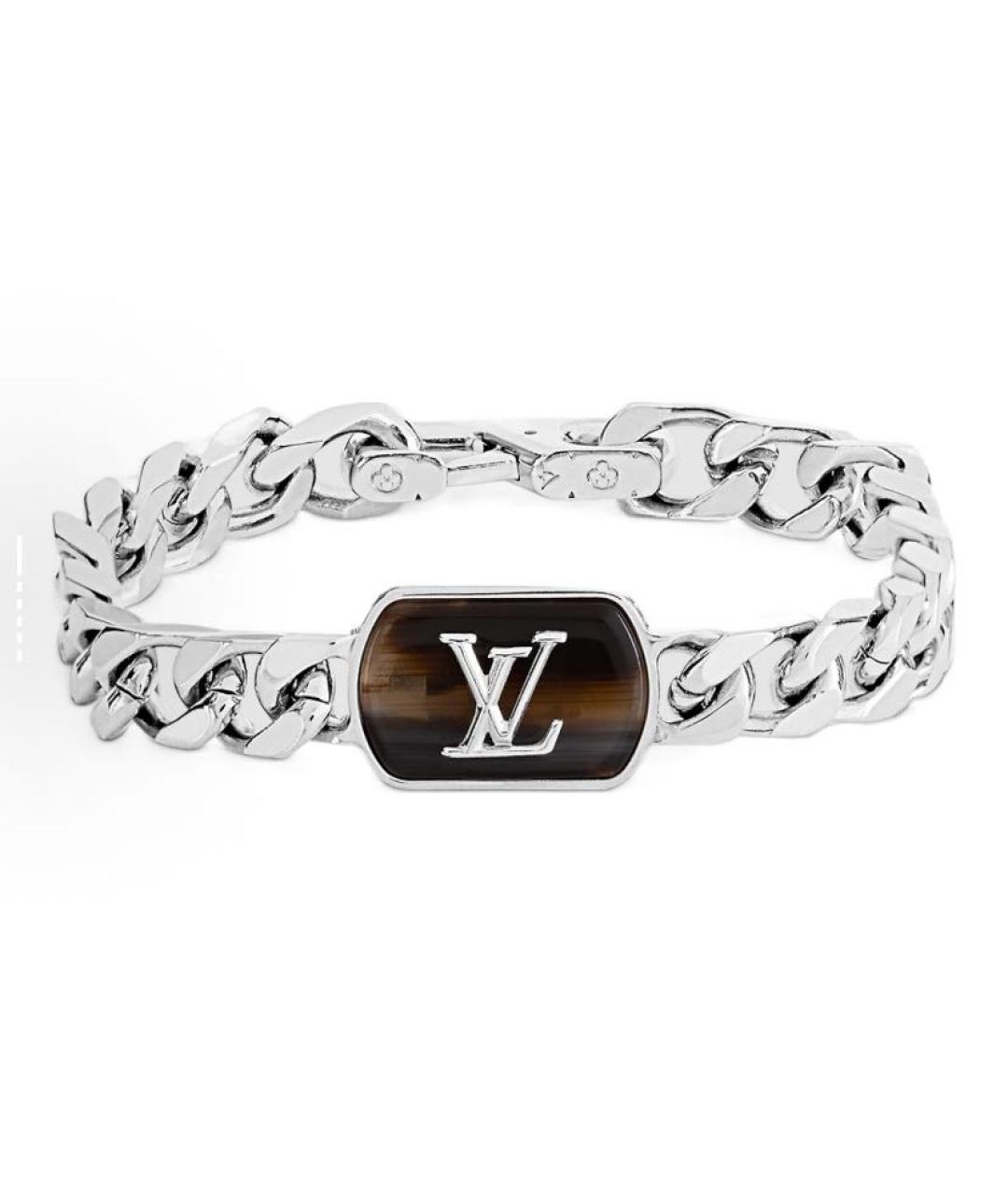 LOUIS VUITTON Серебрянный браслет, фото 3