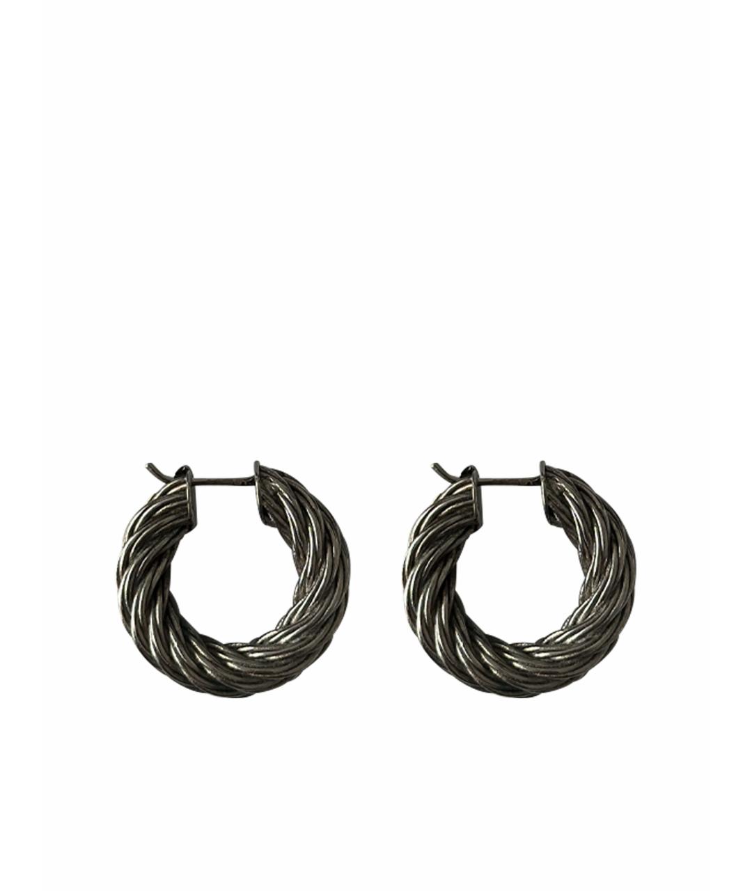 BOTTEGA VENETA Серебряные серебряные серьги, фото 1