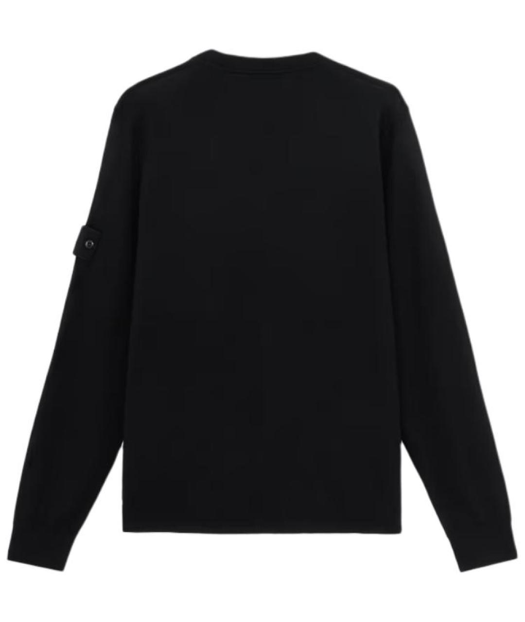 STONE ISLAND Черный джемпер / свитер, фото 2