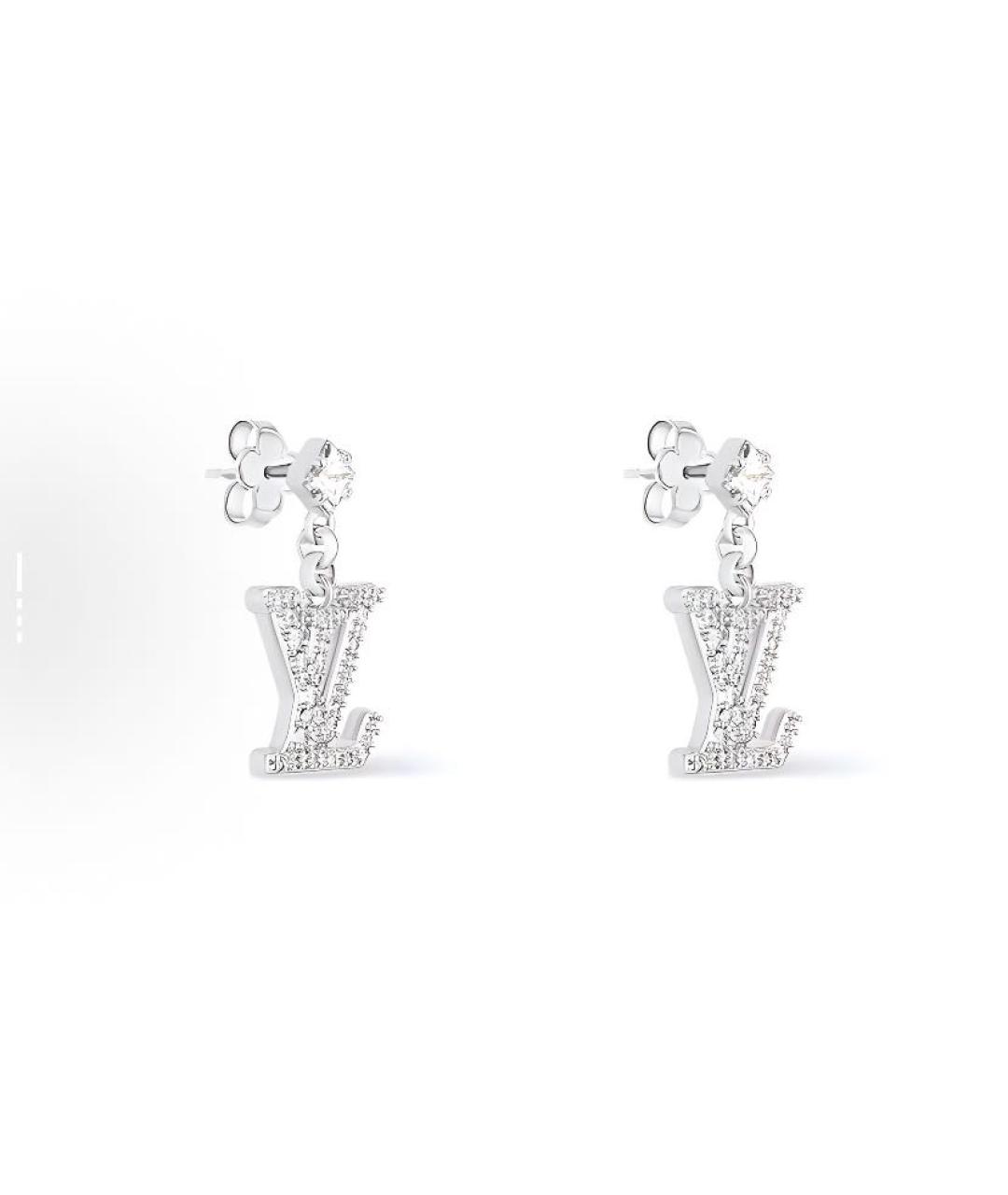 LOUIS VUITTON Серебряные серьги, фото 3