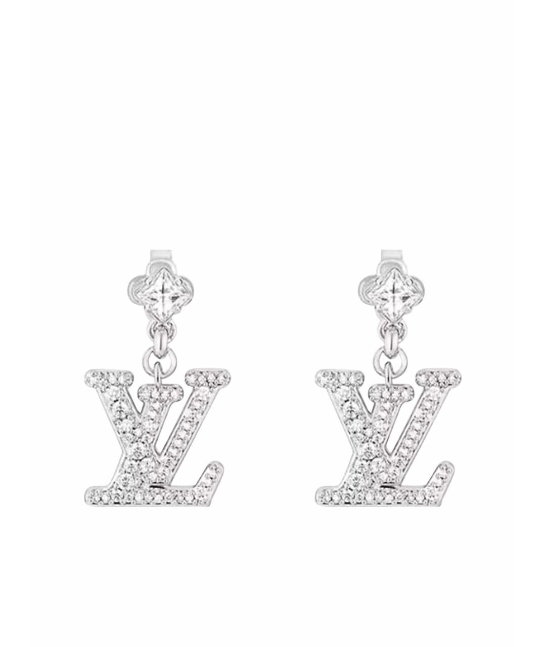 LOUIS VUITTON Серебряные серьги, фото 1