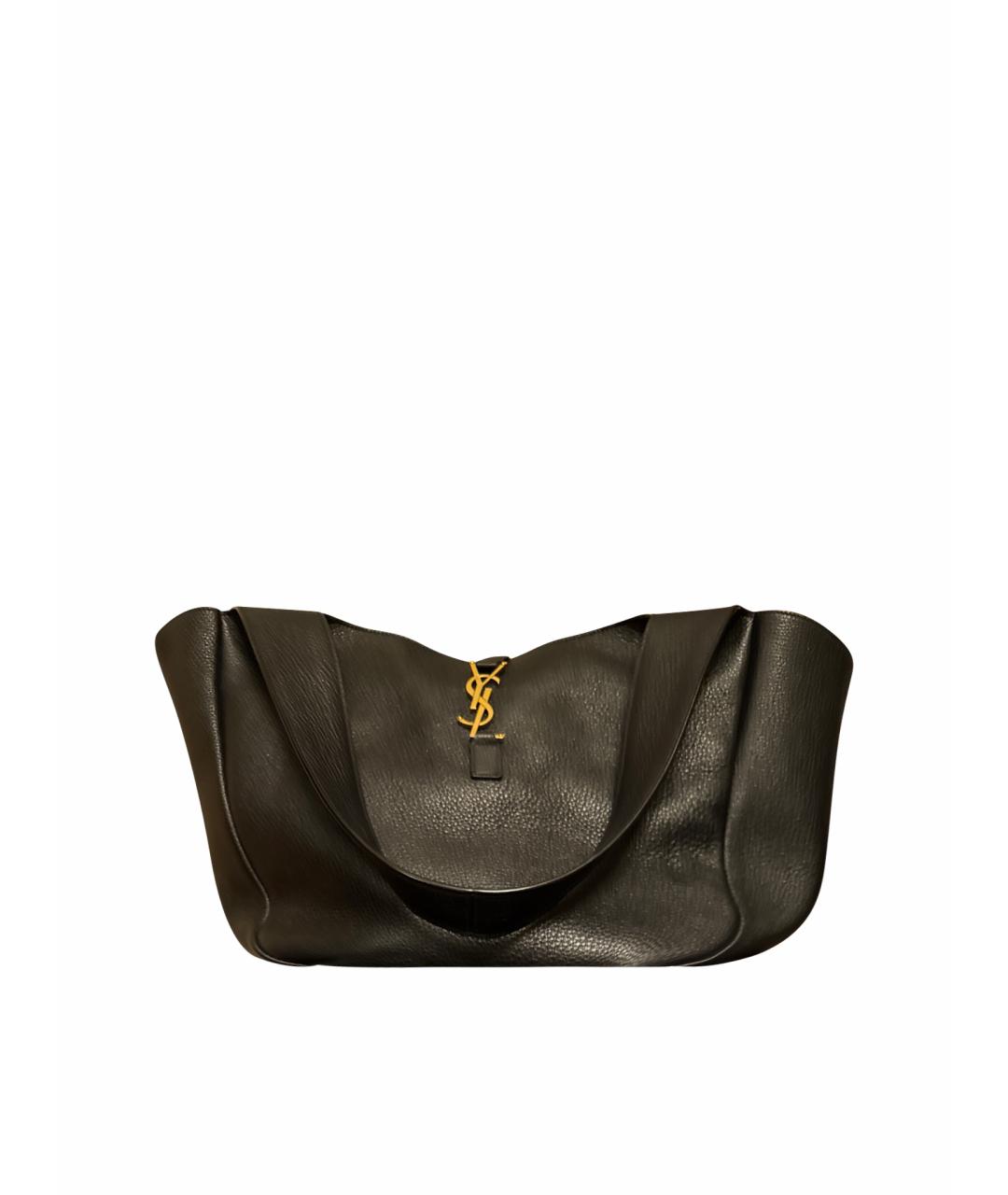 SAINT LAURENT Кожаная сумка тоут, фото 4