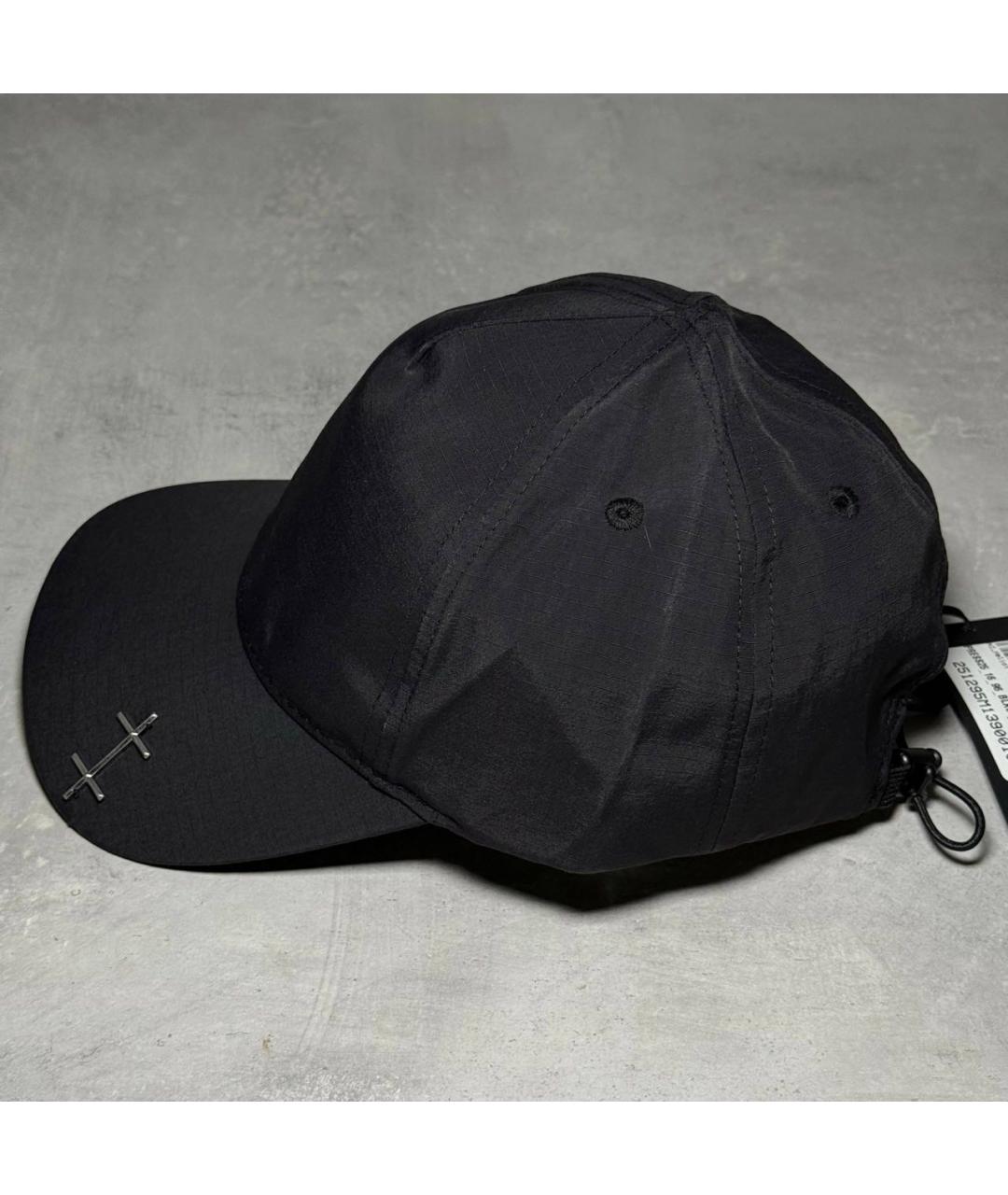 HELIOT EMIL Черная кепка/бейсболка, фото 3