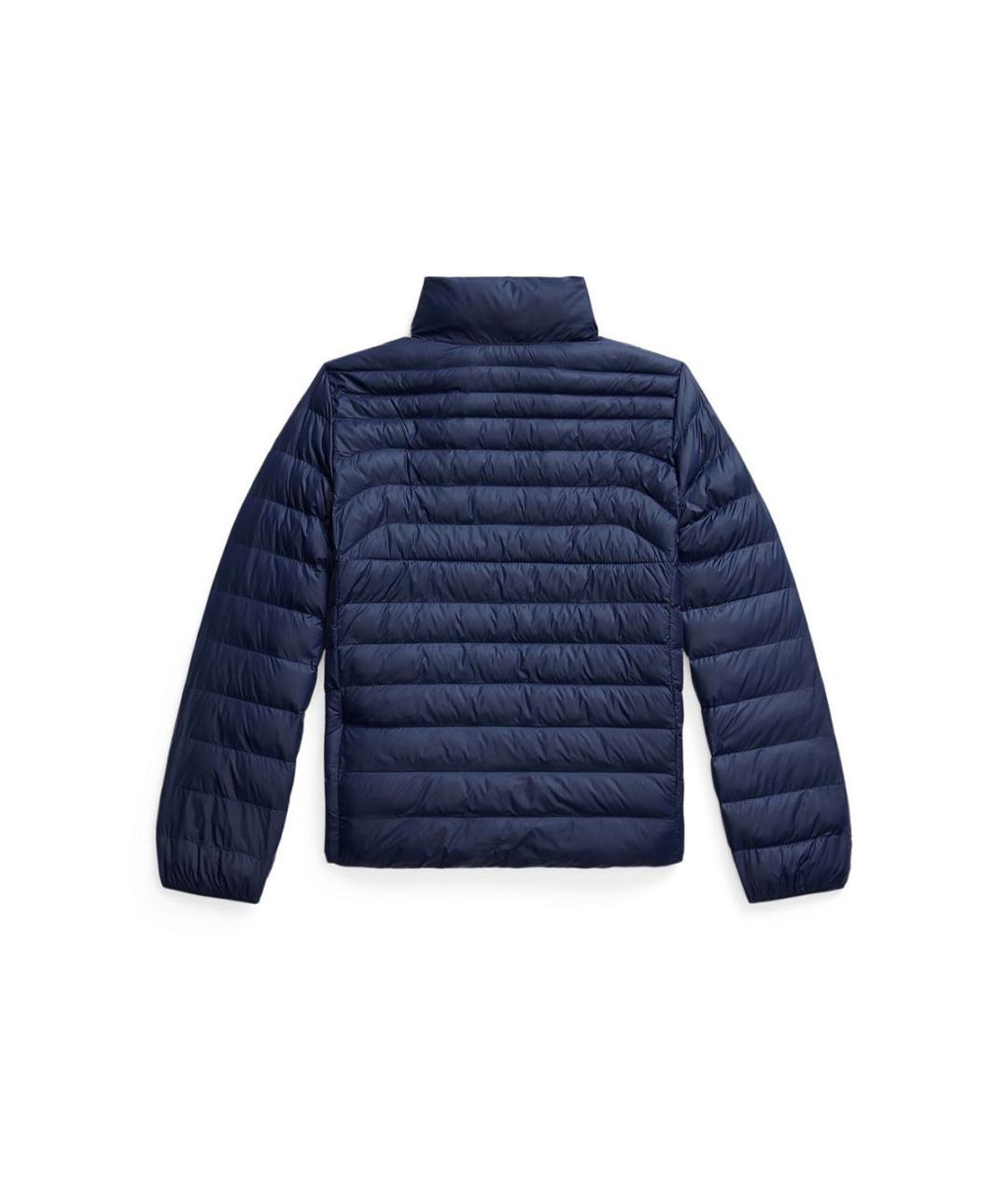 POLO RALPH LAUREN Темно-синяя полиэстеровая куртка, фото 2