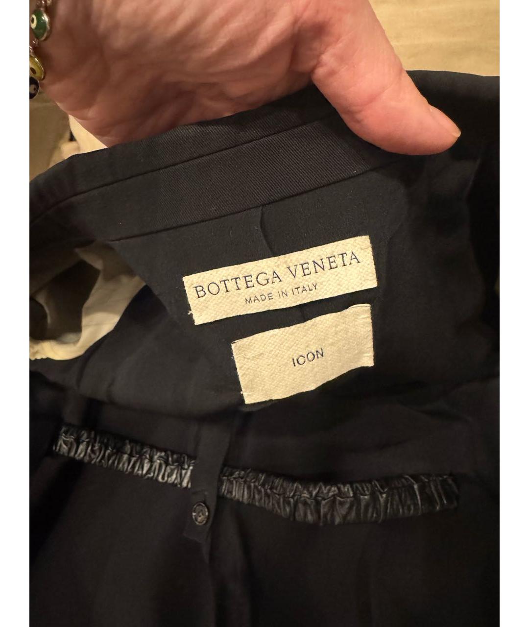 BOTTEGA VENETA Черный костюм с брюками, фото 4
