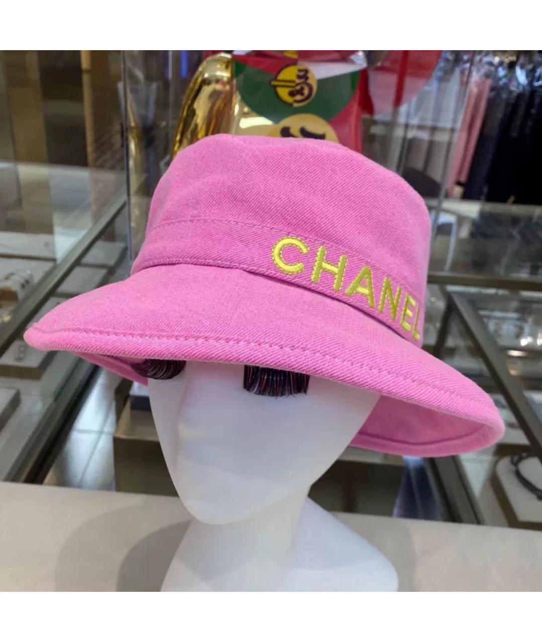 CHANEL Розовая панама, фото 4