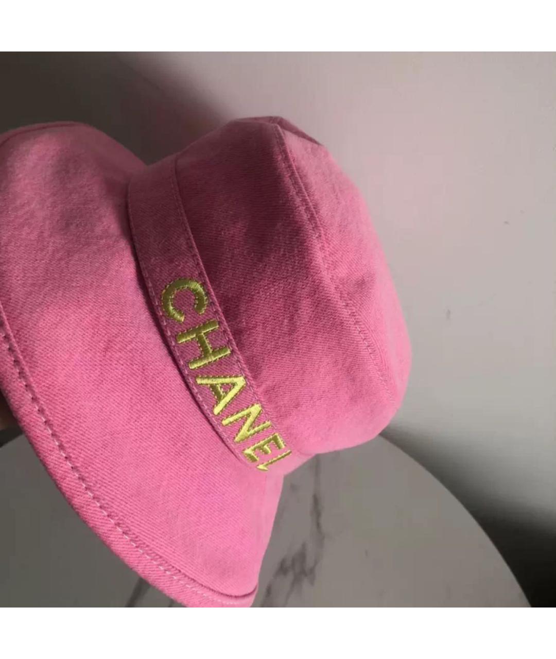 CHANEL Розовая панама, фото 2