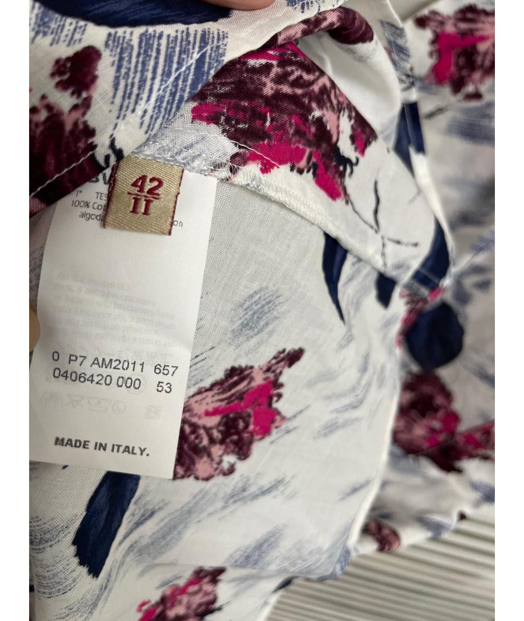 ANTONIO MARRAS Мульти хлопковое повседневное платье, фото 6