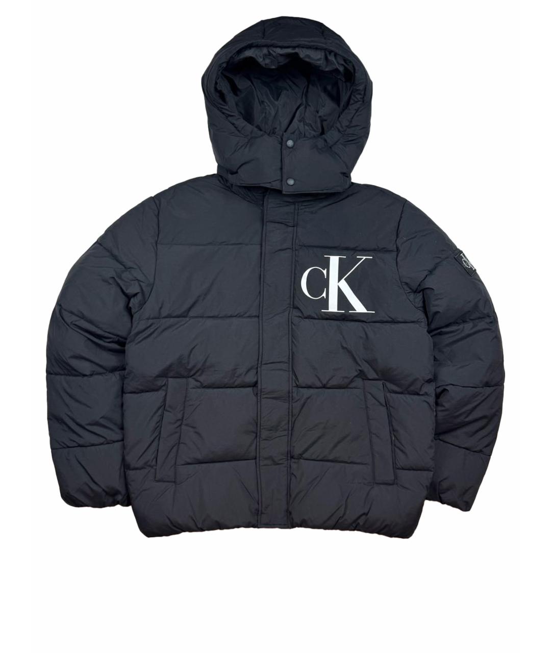 CALVIN KLEIN Черный пуховик, фото 1