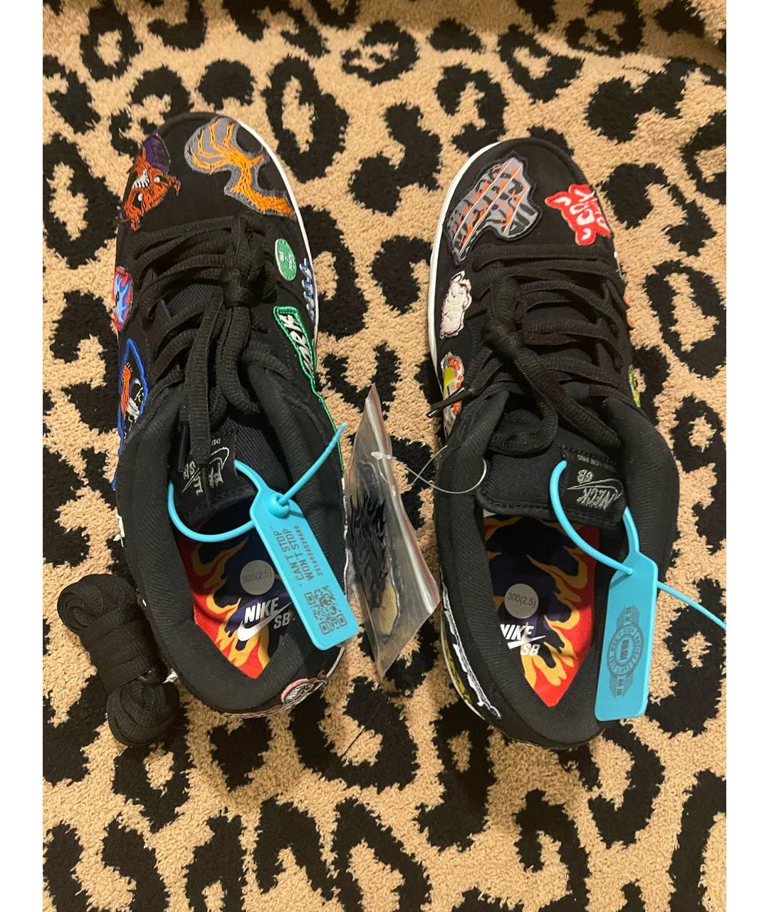 NIKE Черные замшевые низкие кроссовки / кеды, фото 3