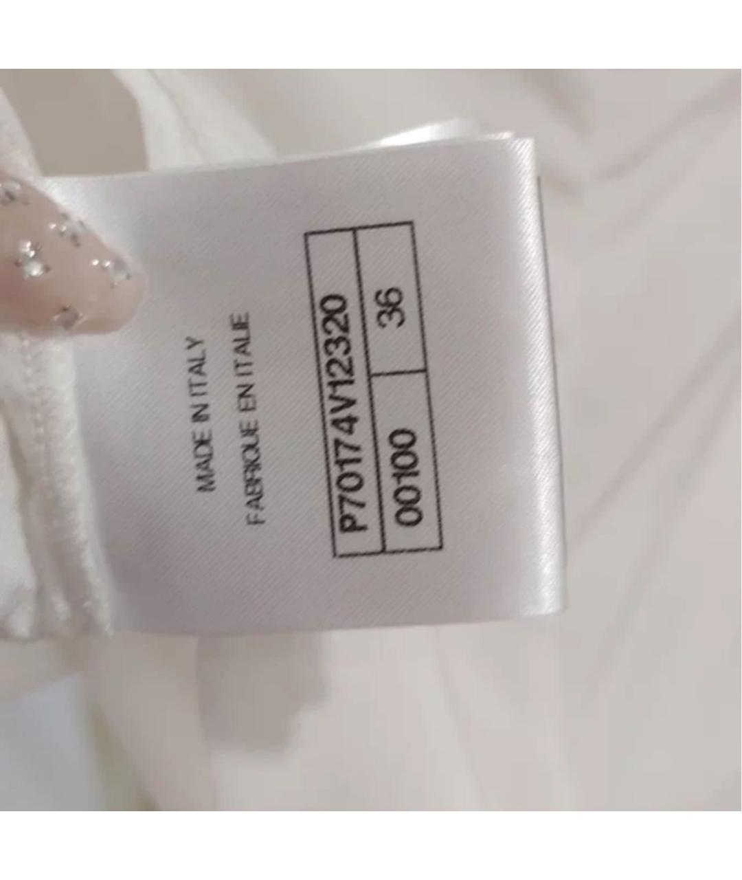 CHANEL Белые шорты, фото 4