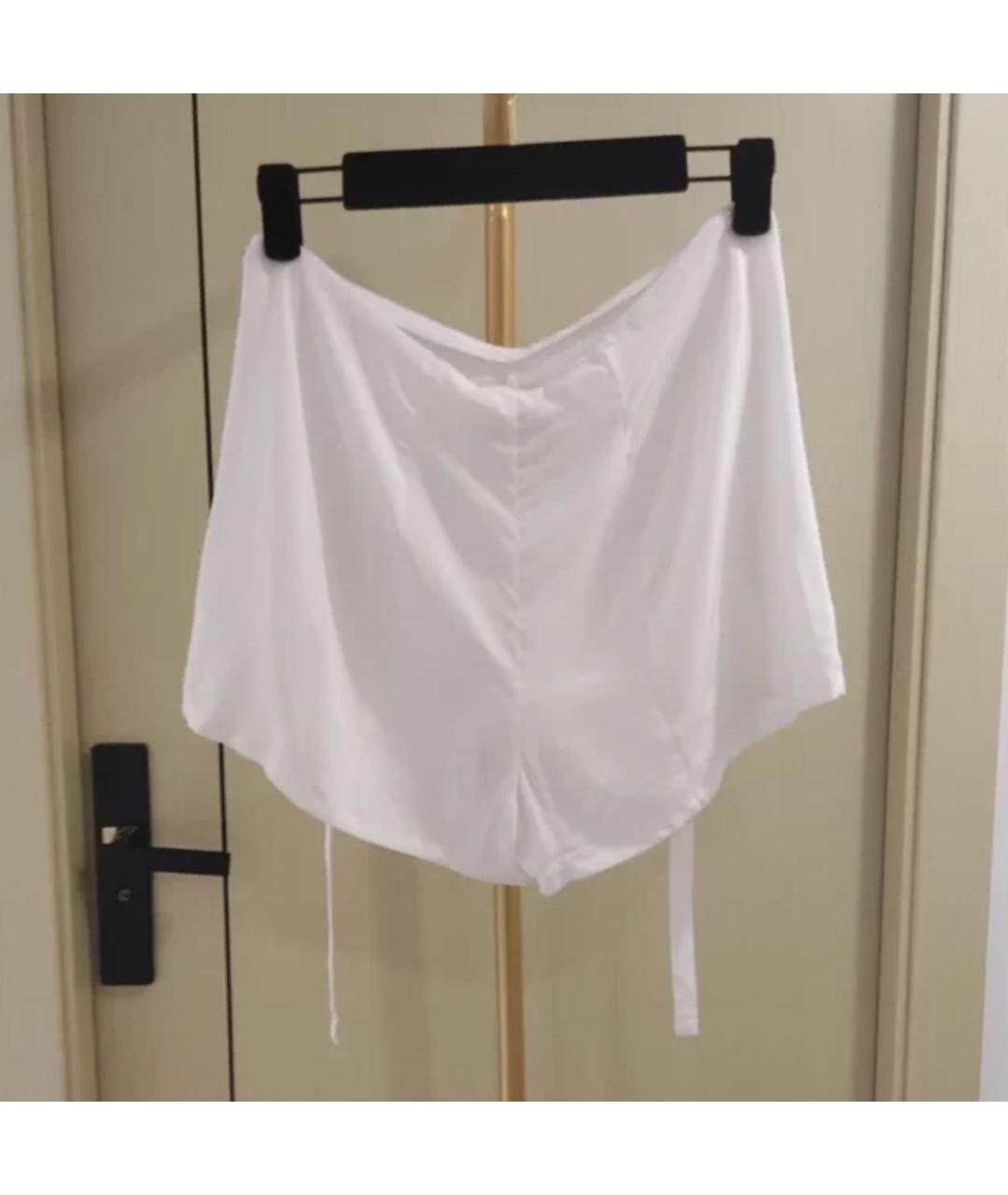 CHANEL Белые шорты, фото 2