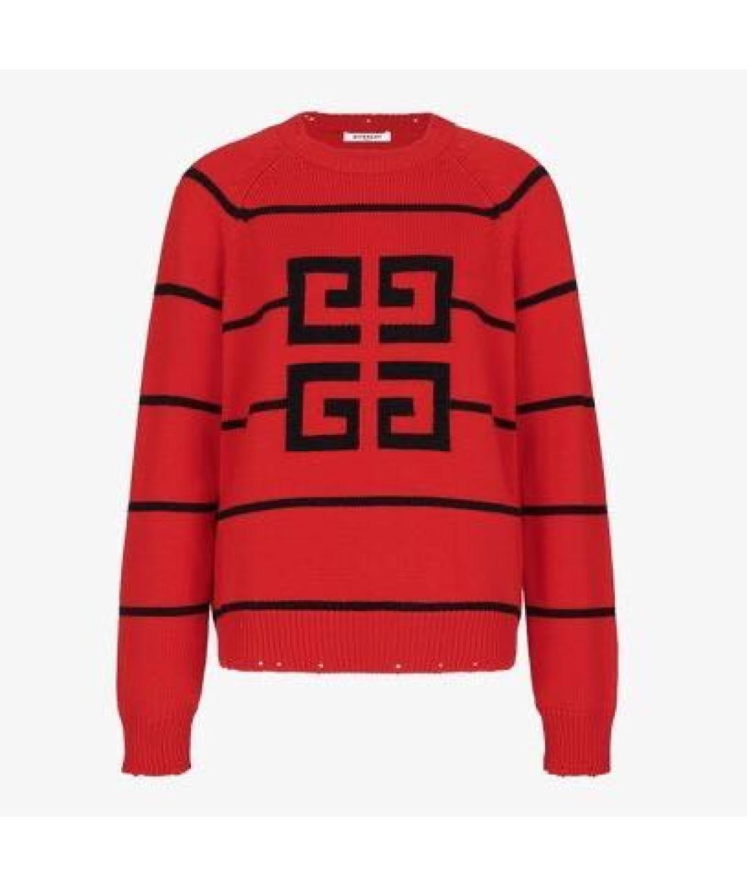 GIVENCHY Красный джемпер / свитер, фото 7