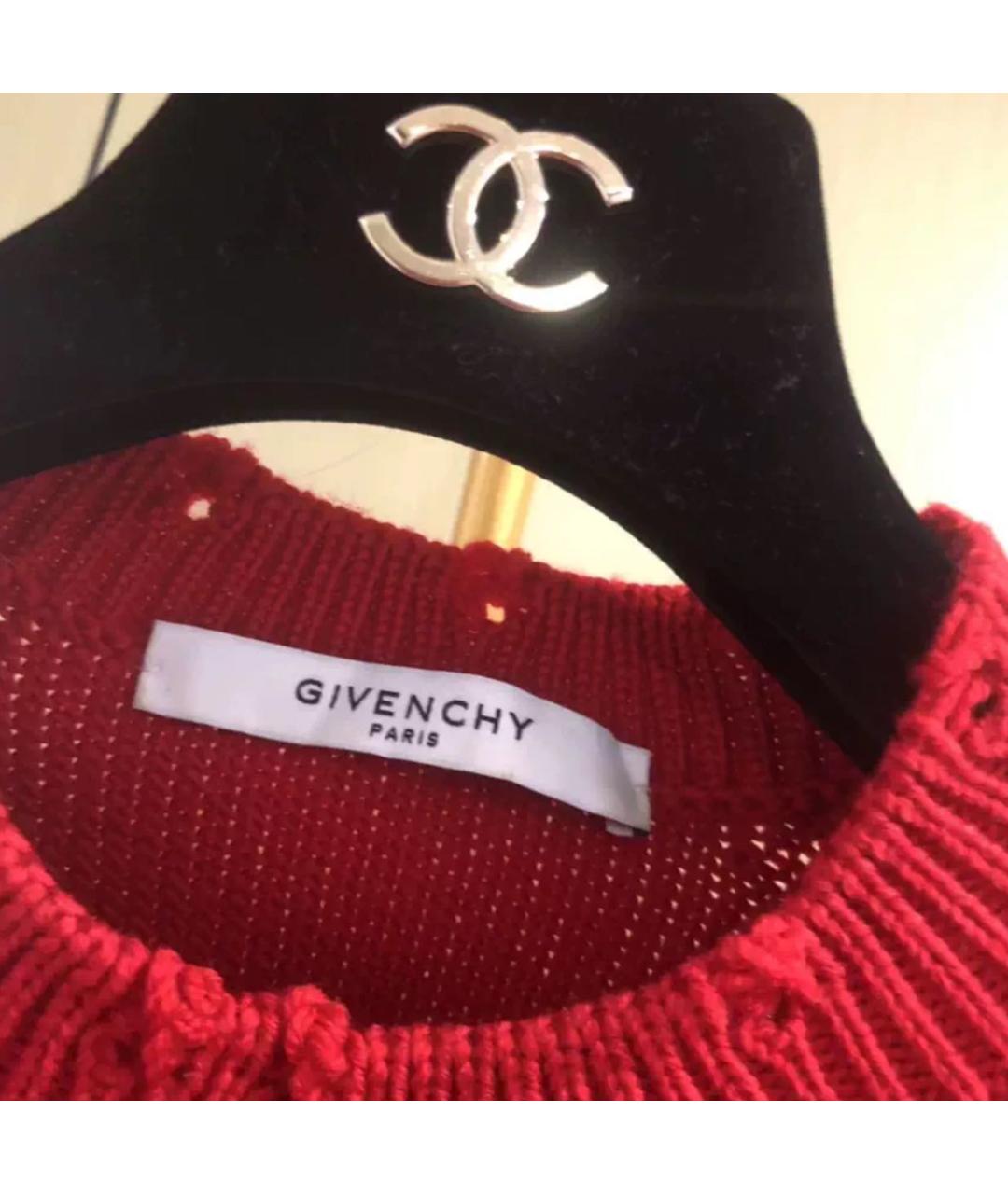 GIVENCHY Красный джемпер / свитер, фото 6