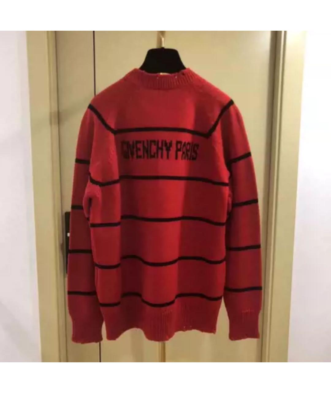 GIVENCHY Красный джемпер / свитер, фото 4
