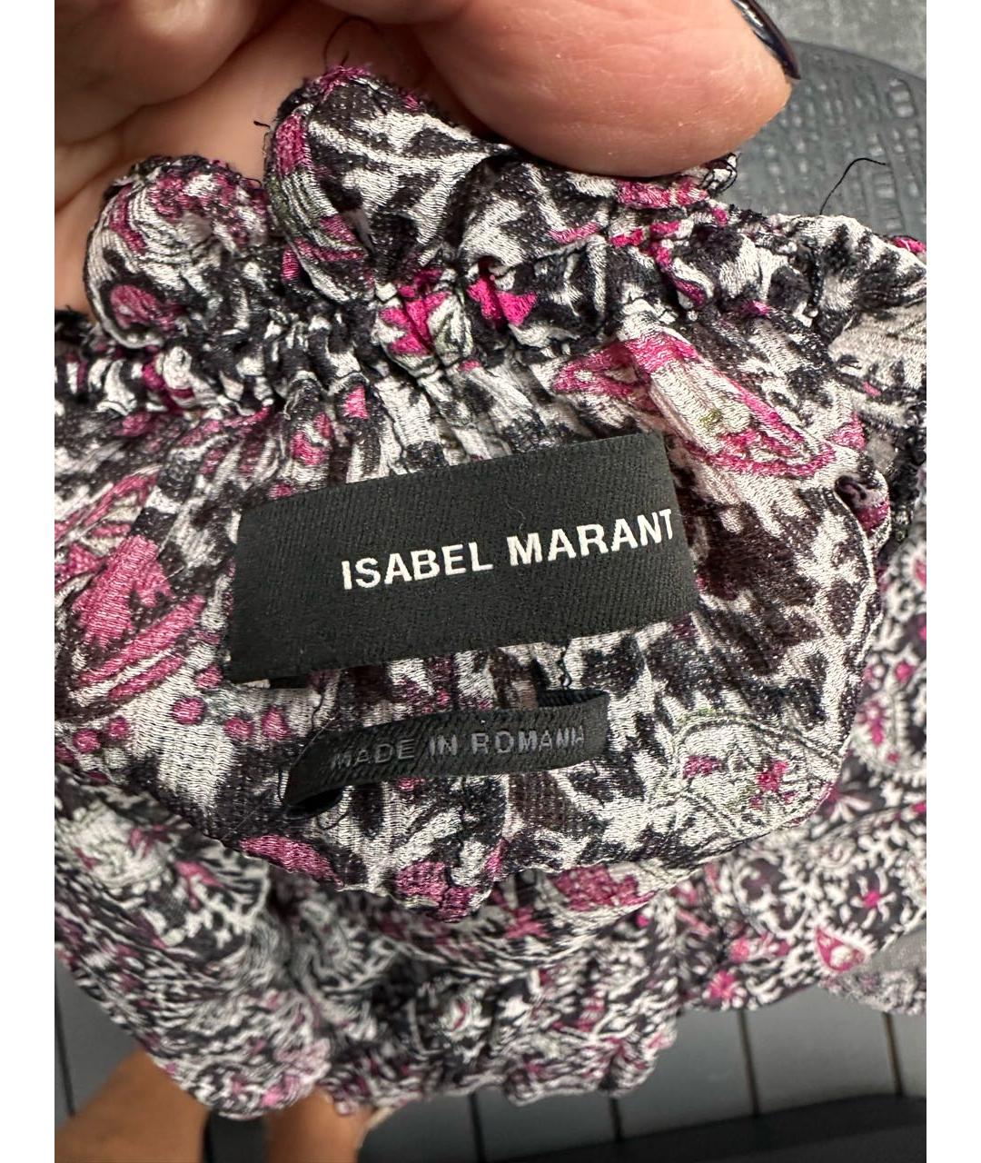 ISABEL MARANT Шелковое повседневное платье, фото 6