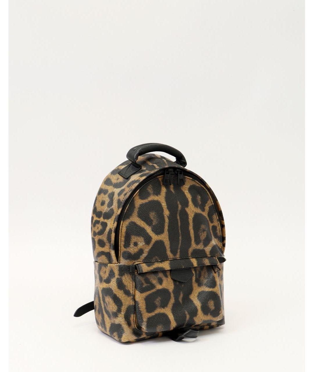 LOUIS VUITTON Коричневый кожаный рюкзак, фото 2