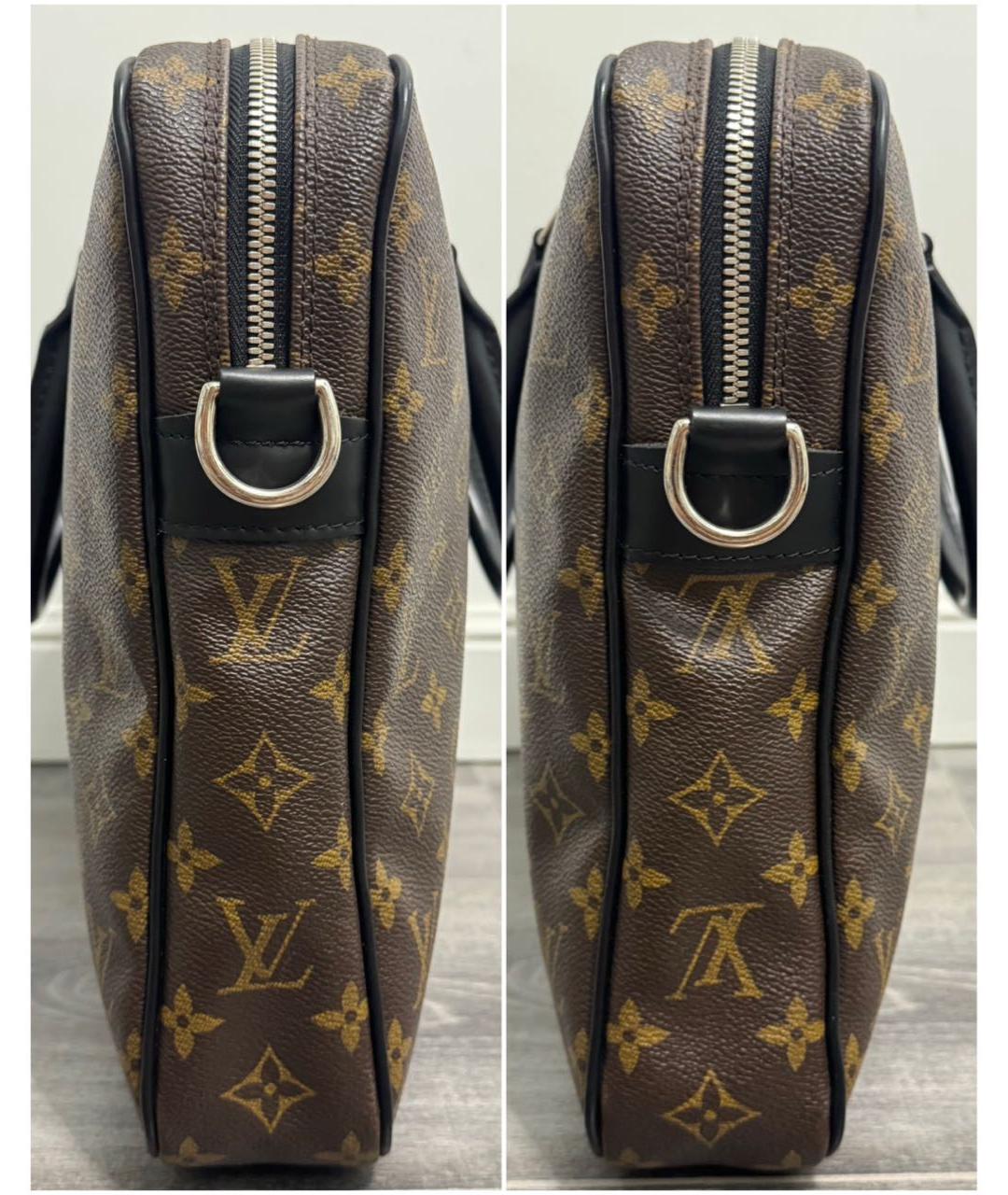 LOUIS VUITTON Коричневый портфель, фото 5