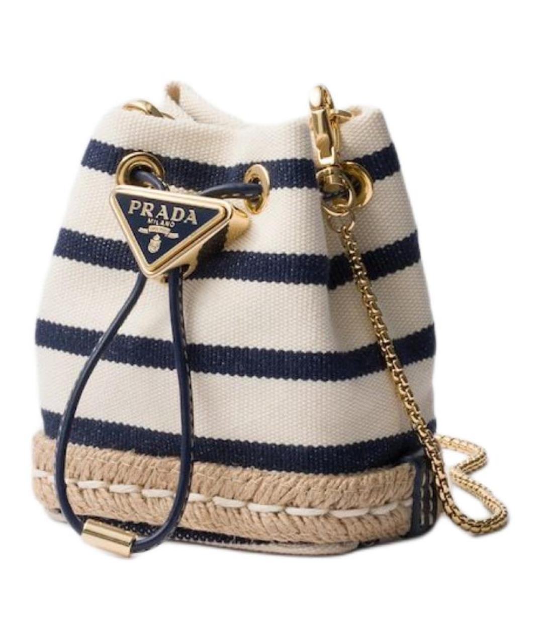 PRADA Белая сумка через плечо, фото 2