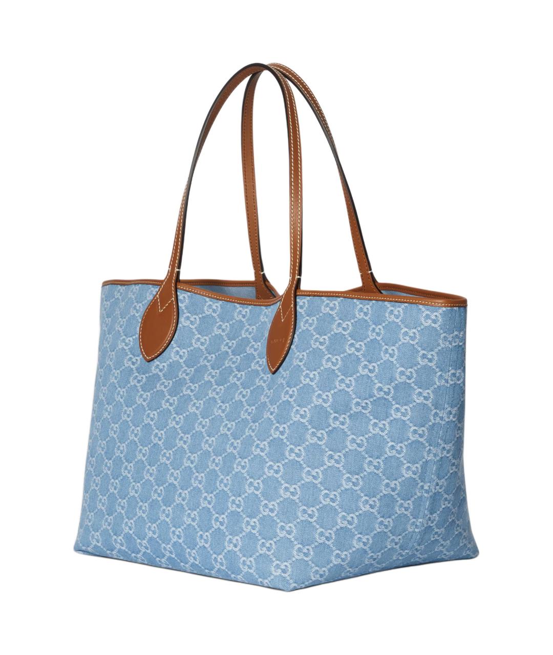 GUCCI Голубая сумка через плечо, фото 2