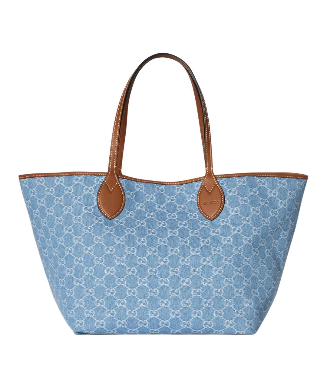 GUCCI Голубая сумка через плечо, фото 1