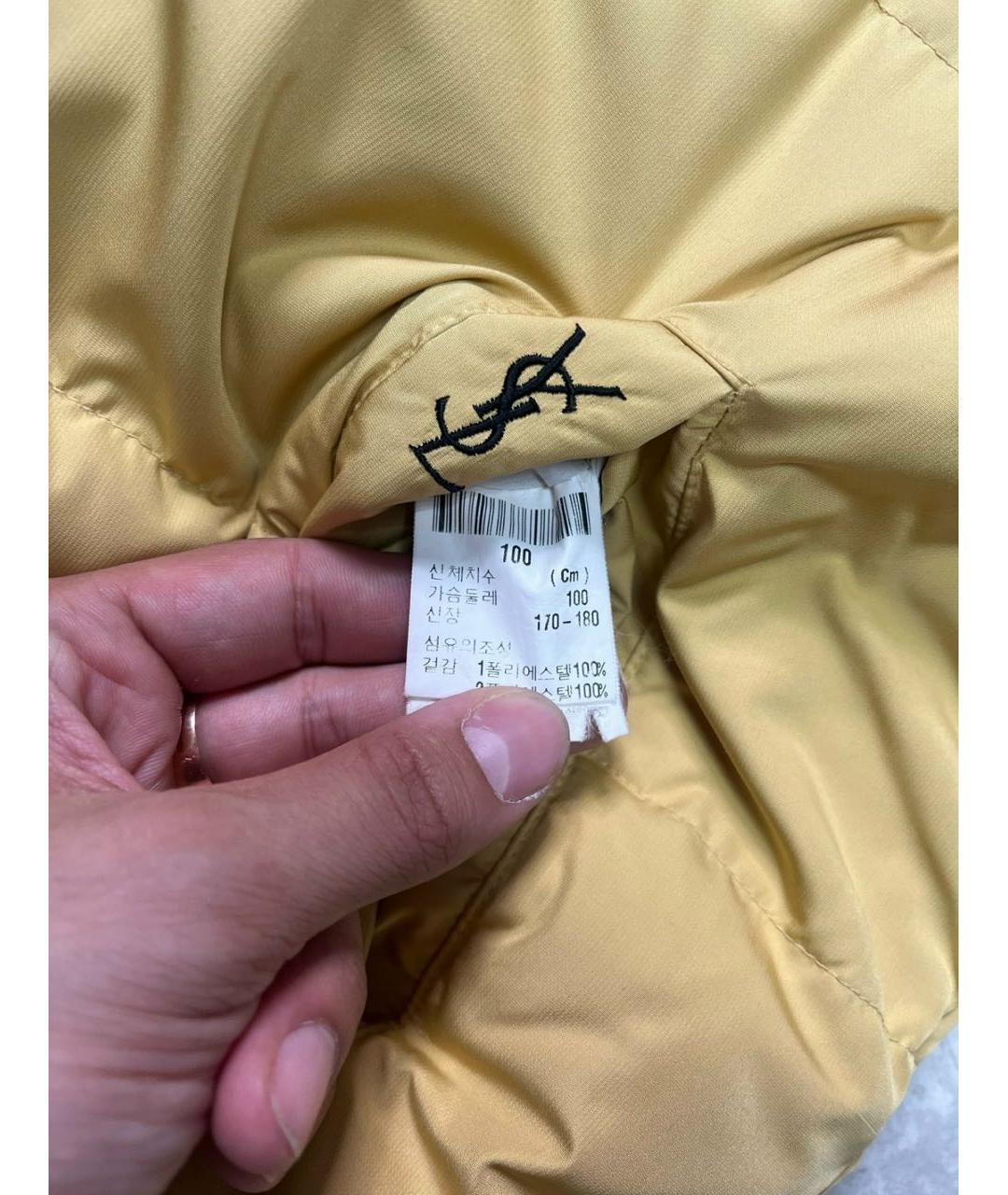 SAINT LAURENT Черный полиамидовый жилет, фото 8