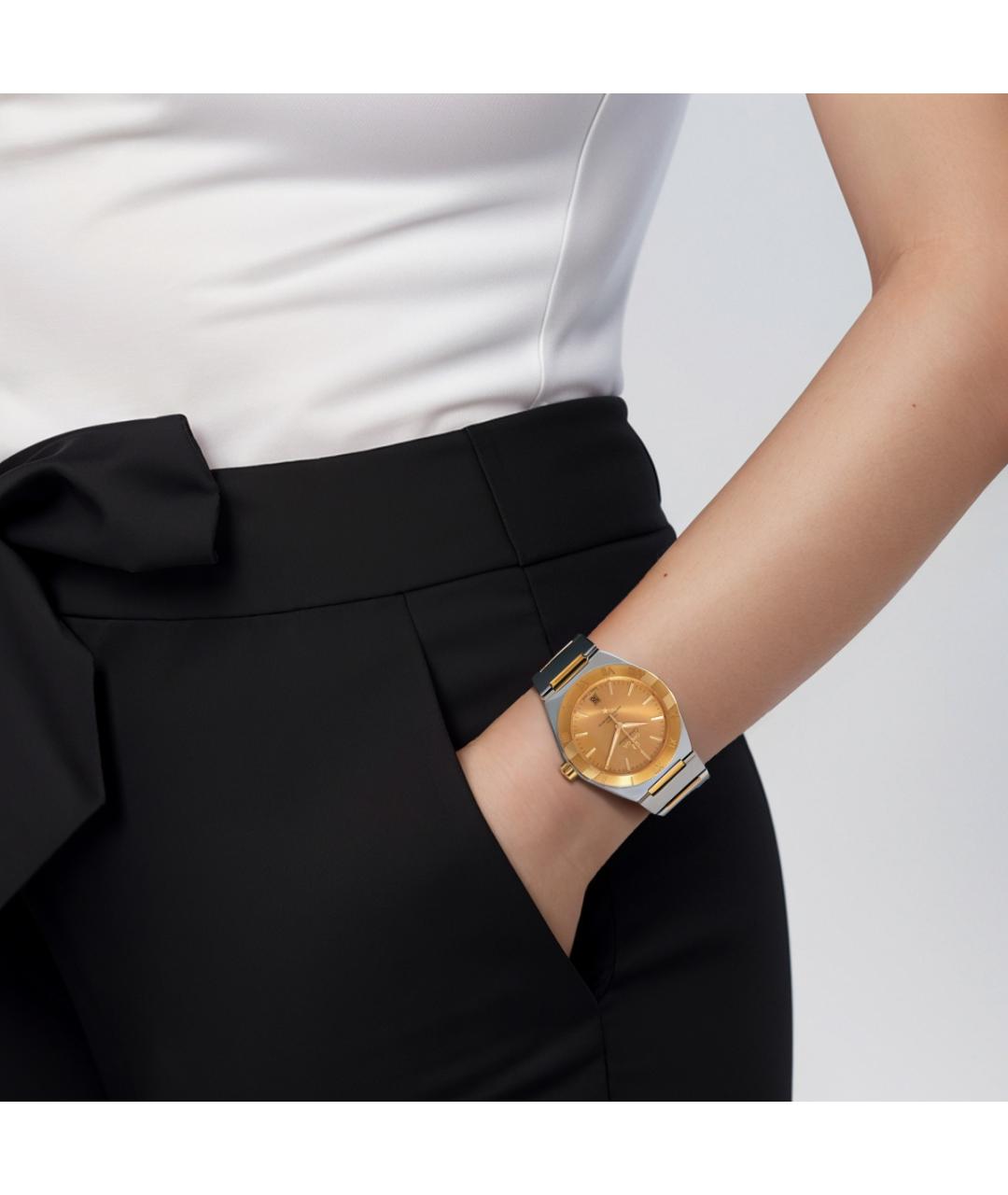 OMEGA Мульти часы из желтого золота, фото 4