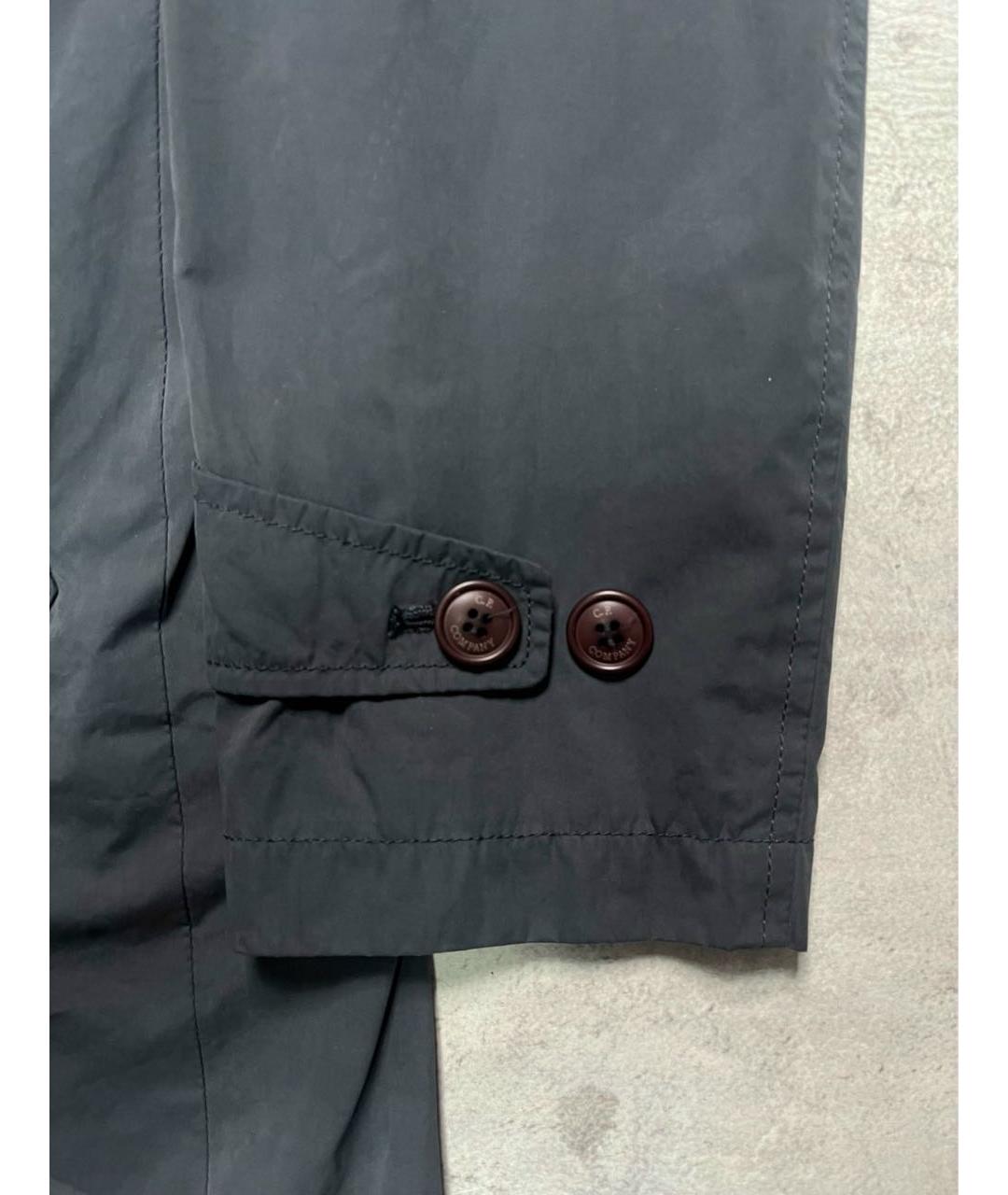 CP COMPANY Темно-синее пальто, фото 4