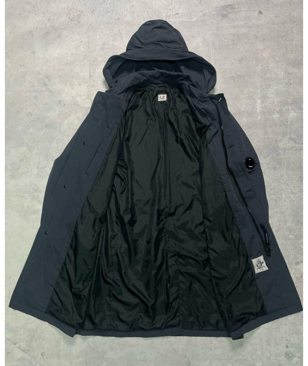 CP COMPANY Темно-синее пальто, фото 2