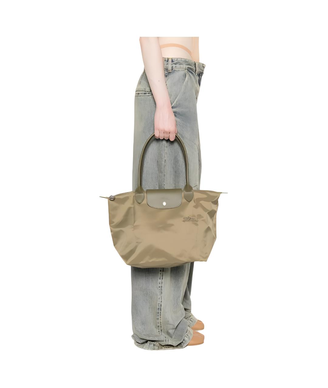 LONGCHAMP Хаки сумка через плечо, фото 6