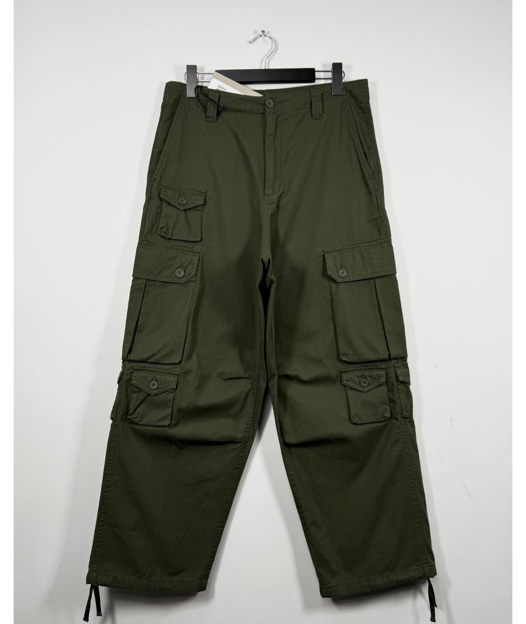 CARHARTT Хаки хлопковые повседневные брюки, фото 5