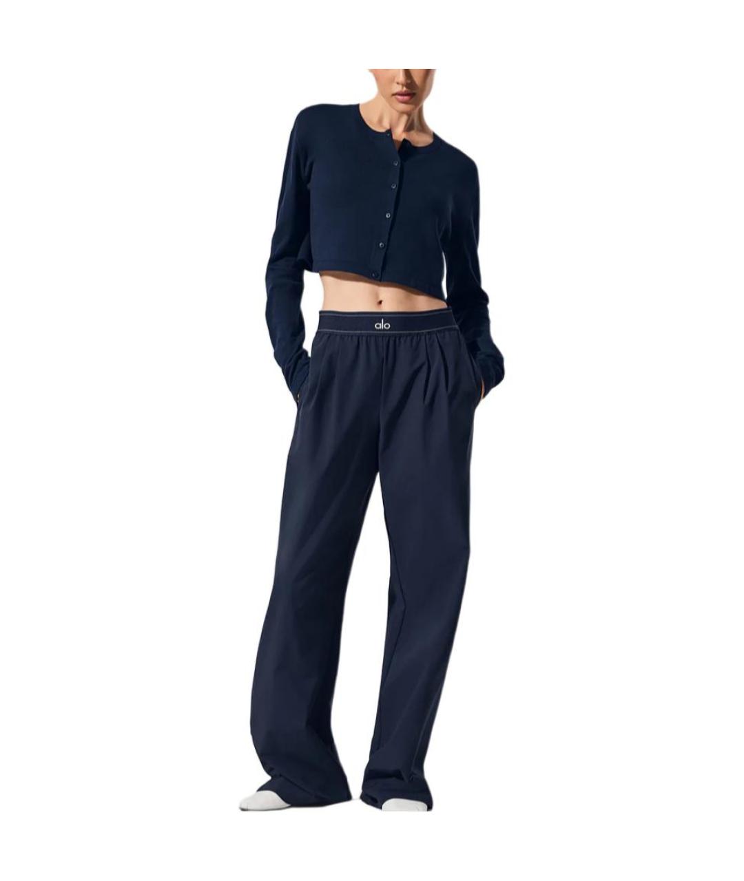 ALO YOGA Синий кардиган, фото 5