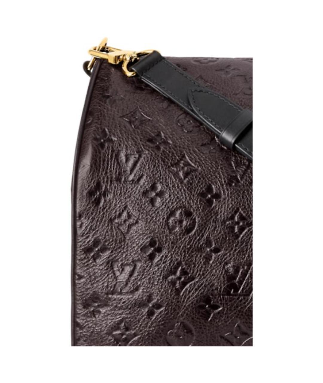 LOUIS VUITTON Бордовая дорожная/спортивная сумка, фото 5