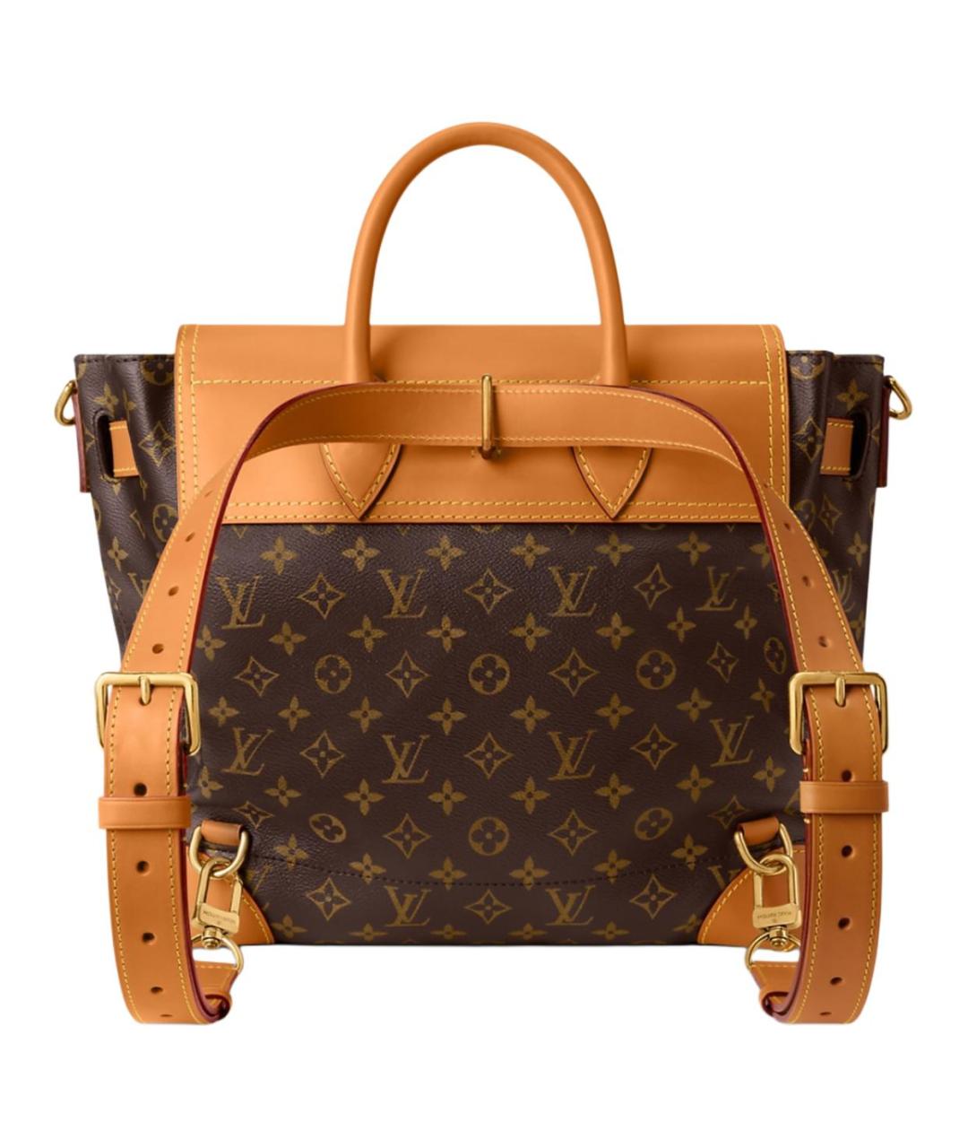 LOUIS VUITTON Коричневая сумка на плечо, фото 3